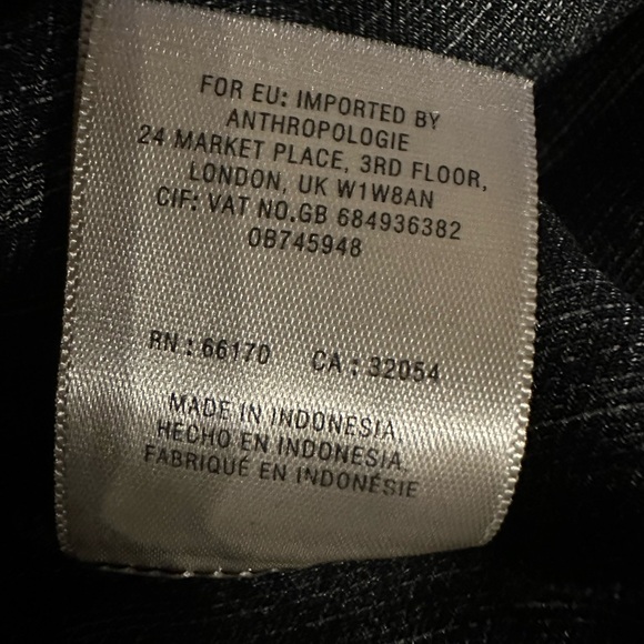 Maeve black floral longsleeve tops size L - Picture 9 of 10